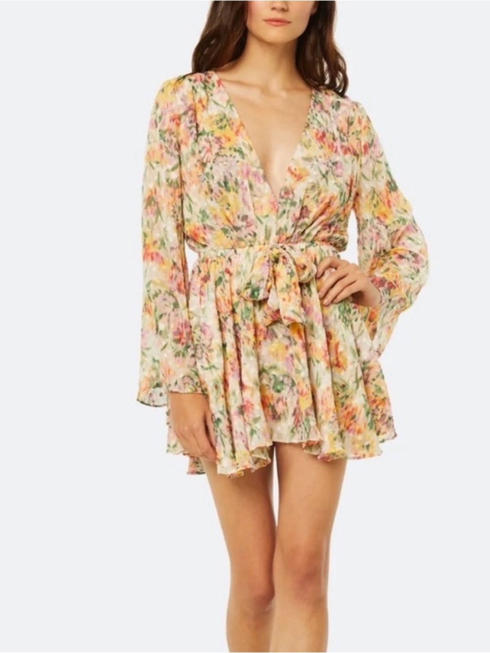 Misa Los Angeles Kaia Floral Mini Dress